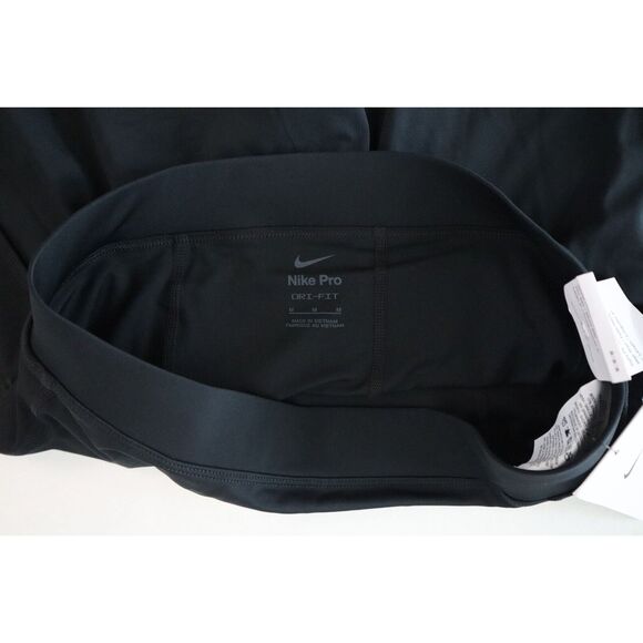 Nike Pro FB5685-010 Women's Sz M Black Dri-FIT High-Waisted 3" Skort w/Pockets - Picture 3 of 12